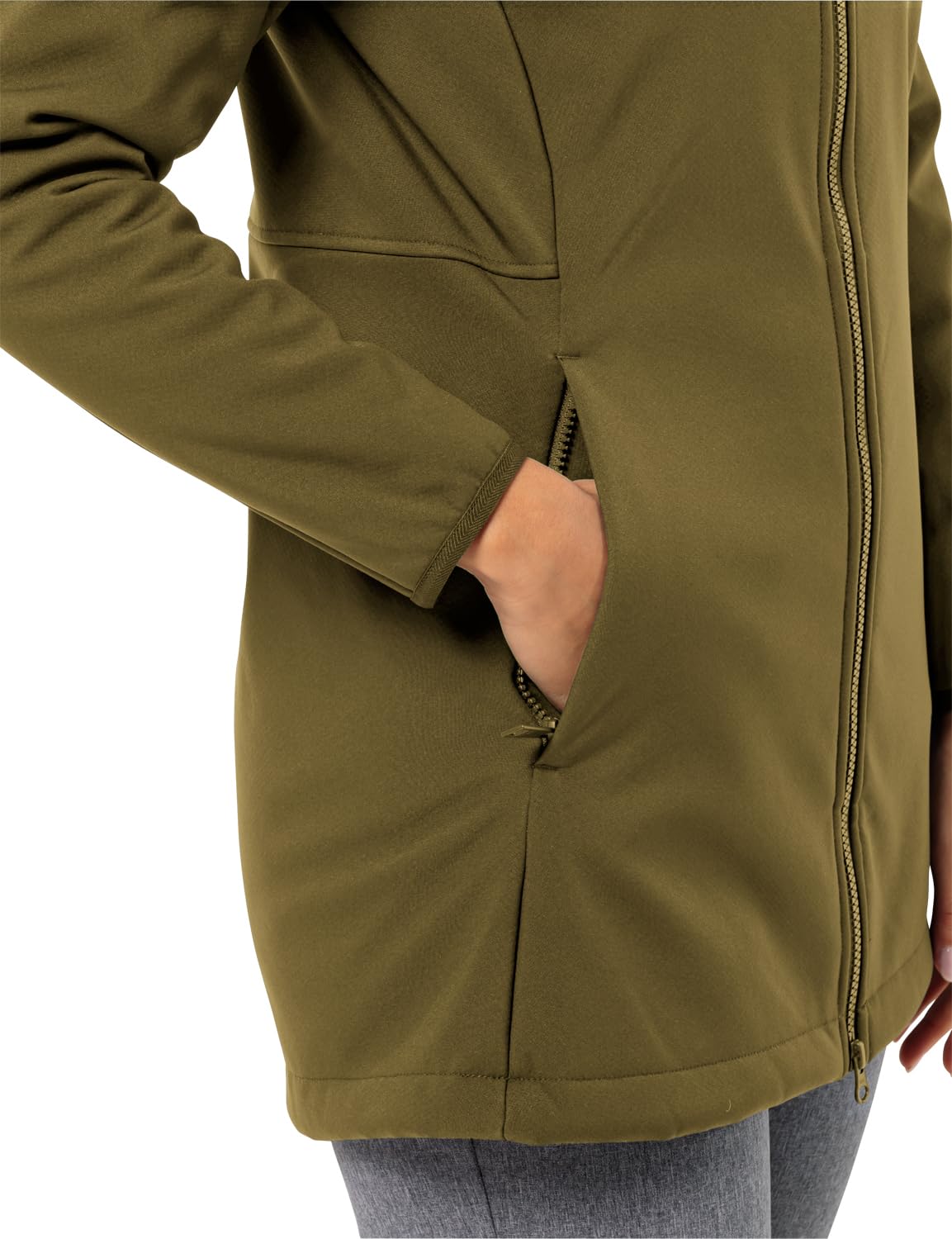 Jack Wolfskin Damen Windland Coat W Softshellmantel