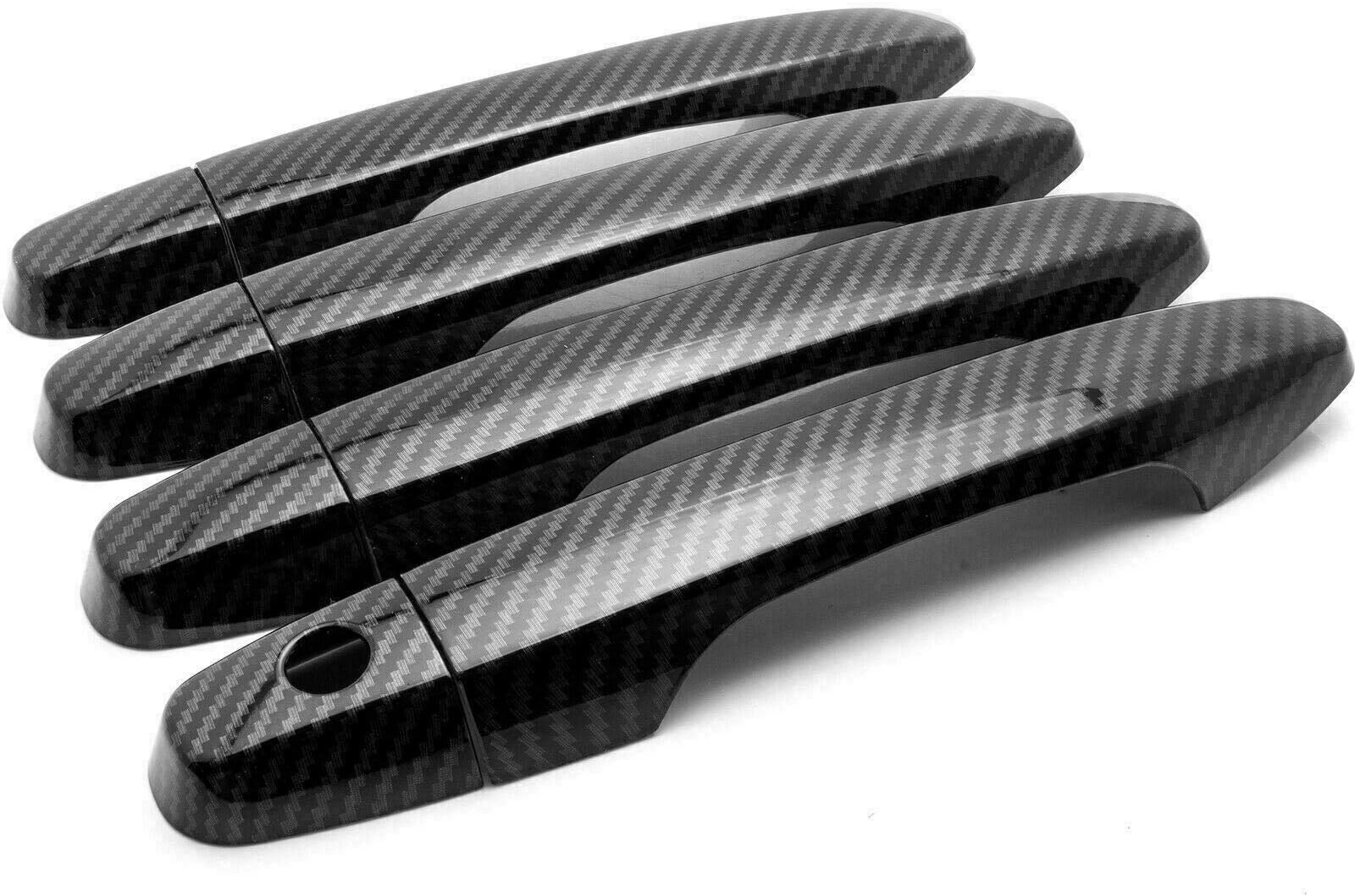 Carbon Fiber Paint Door Side Handle Cover Overlay Designed for 2012-2015 Civic/CRV