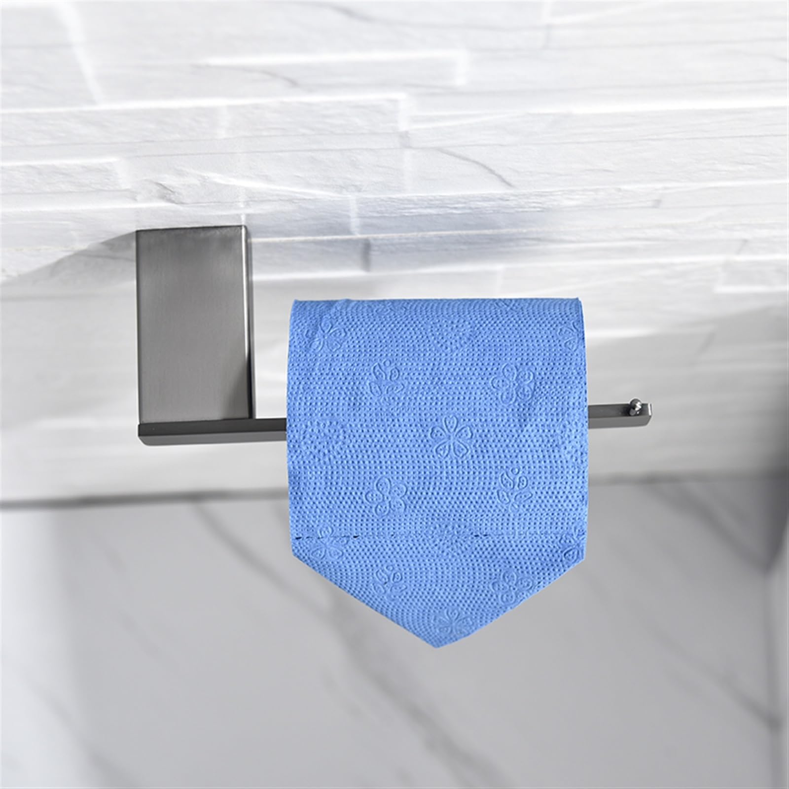 Stały uchwyt na papier toaletowy, Toilet Paper Holders SUS304 Stainless Steel Wall Mount Matter Gray (1-4 Pcs)(4 Pcs)