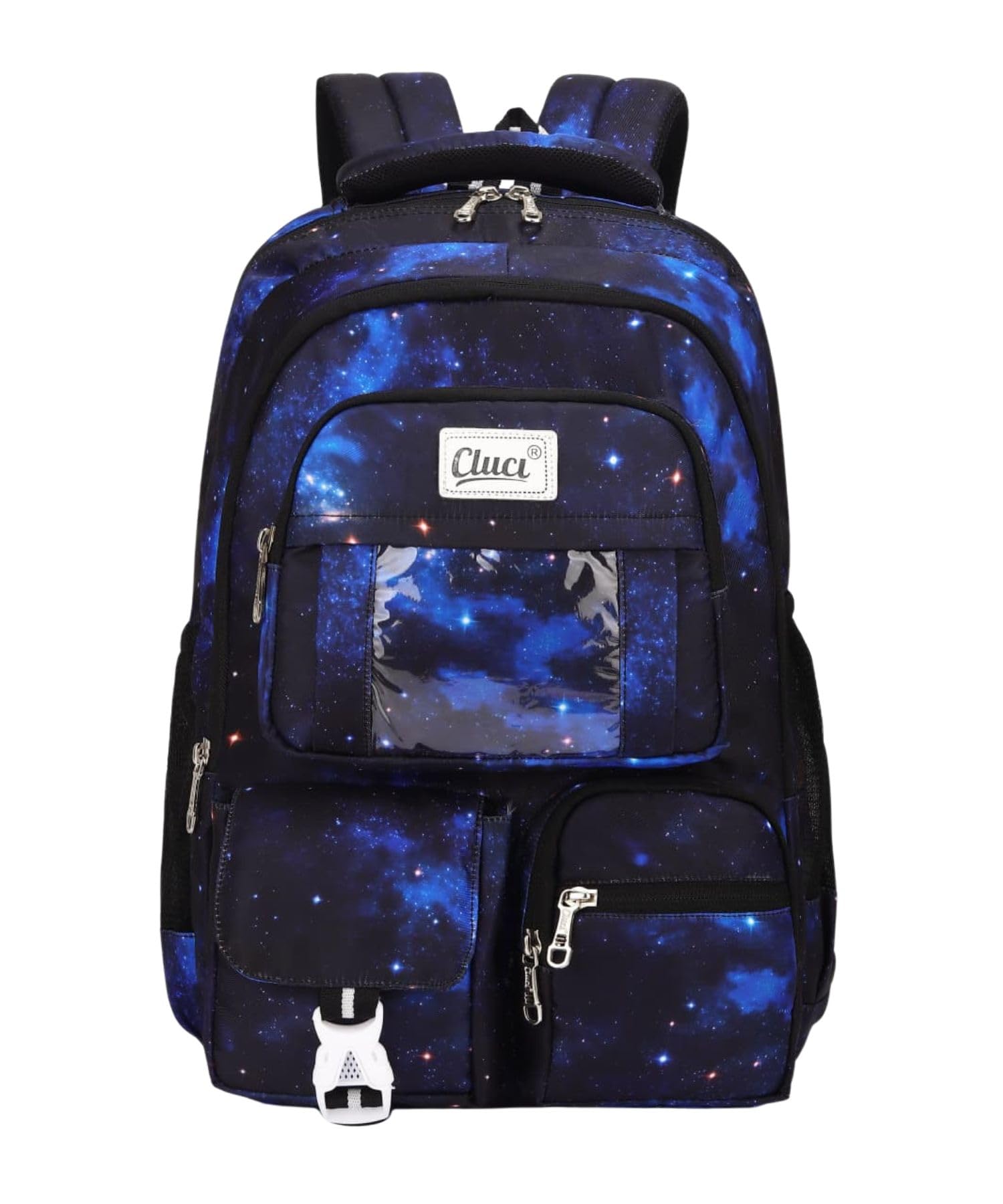 Galaxy Print School Backpack With Multi Pocket Travel Laptop Backpack with Adjustable Shoulder Straps College School Office Casual Daypack-picture-22