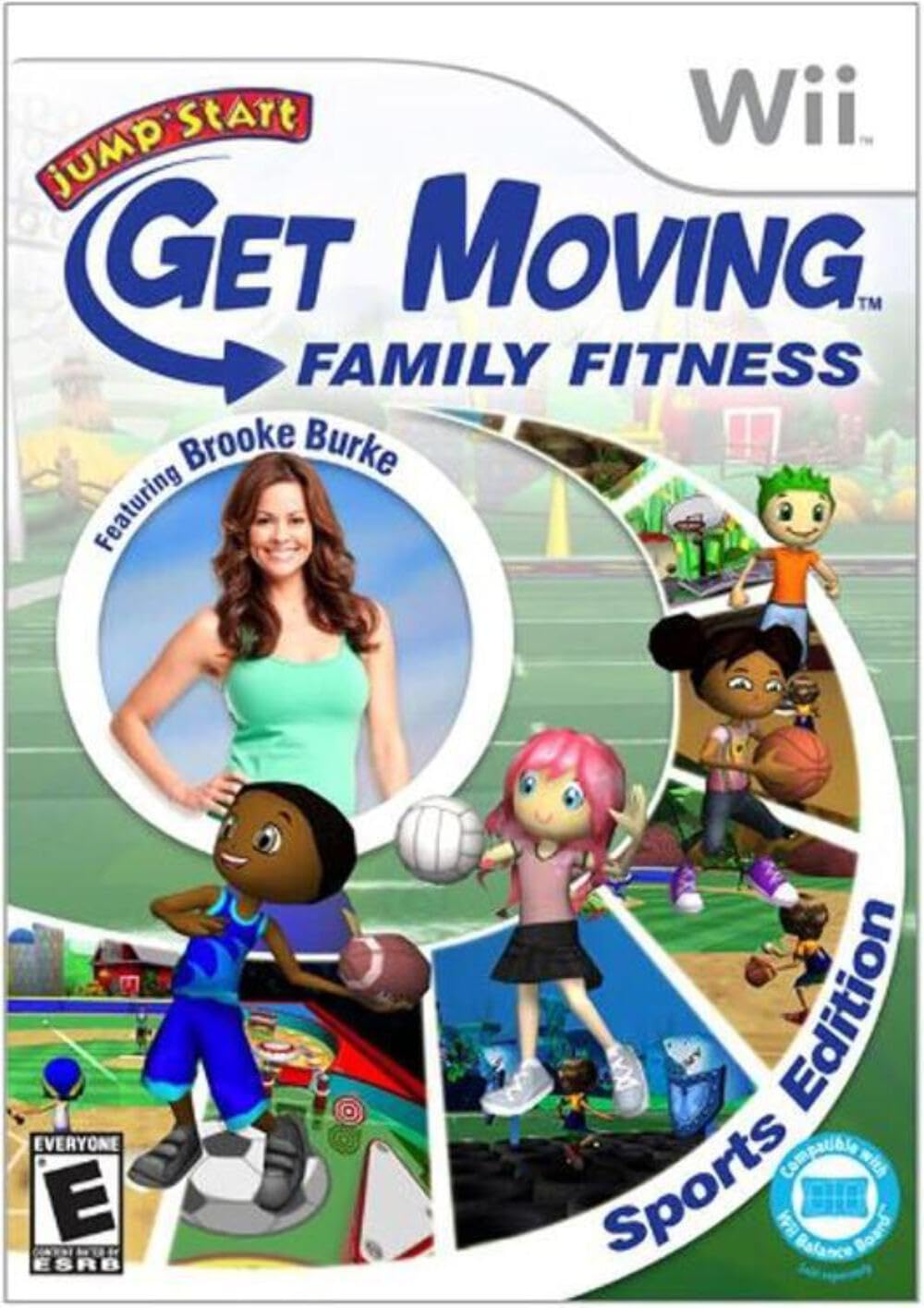 Wiiゲーム Amazon.com: Jumpstart Get Moving Family Fitness Wii : Video Games
