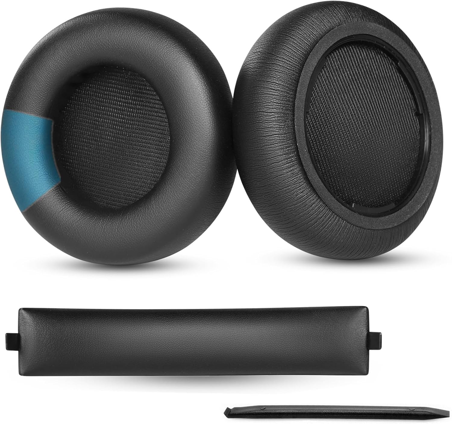 MMX200 Ear Pads Headband Replacement Earpads Compatible with Beyerdynamic MMX100 MMX150 MMX200 Pro Headset Protein Leather Ear Cushions Covers Parts (Not Fit MMX300 DT Series Headphones)