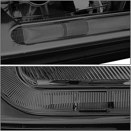 Miniatura 4 de Auto Dynasty Par de lámparas LED DRL de esquina transparente para faros delanteros compatibles con Chevy Impala 8 generación 00-05