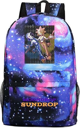 Durable Sundrop Moondrop Impreso Bookbag Casual Travel Mochila ligera Estudiante Mochila Novedad Portátil Bolsa, Style 10, Mochilas de mochila