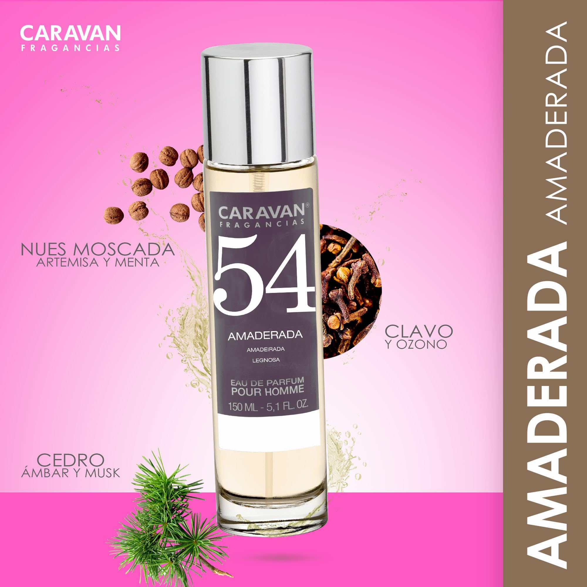 3 profumi per uomo Caravan n. 54-150 ml.
