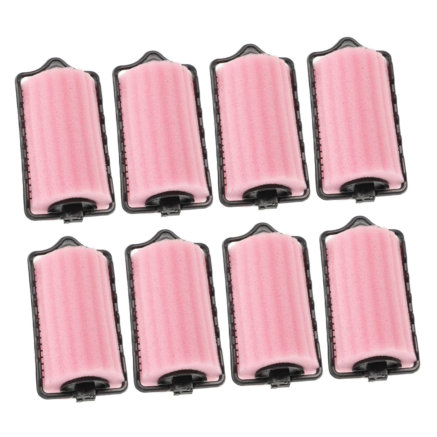 NULYLU Soft Spiral Hair Rollers for Hair 8pcs Sponge Rollers Set Perm Kit for Women for Volume Curls