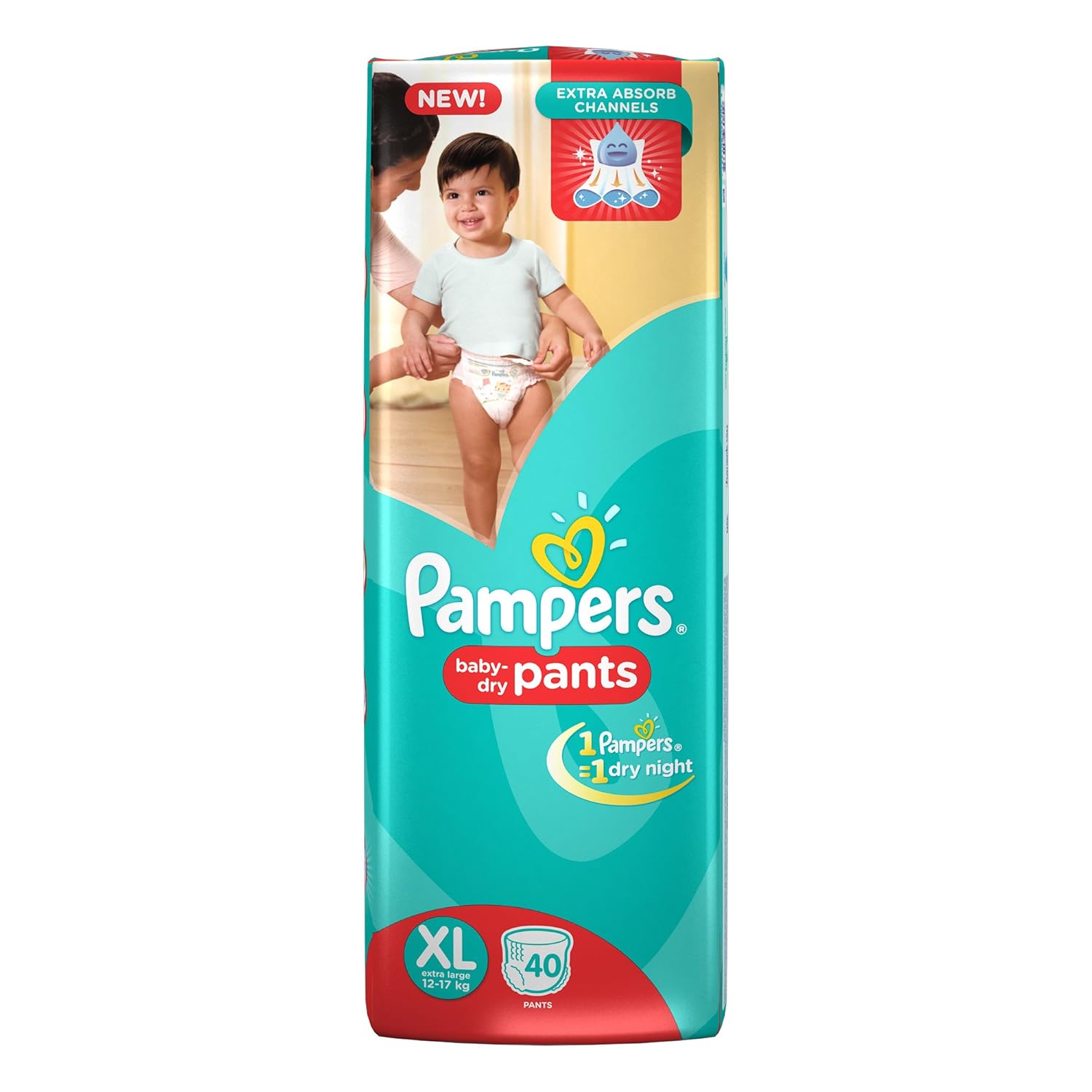 Buy Pampers Extra Large Size Diaper Pants (40 Count) Online at Low