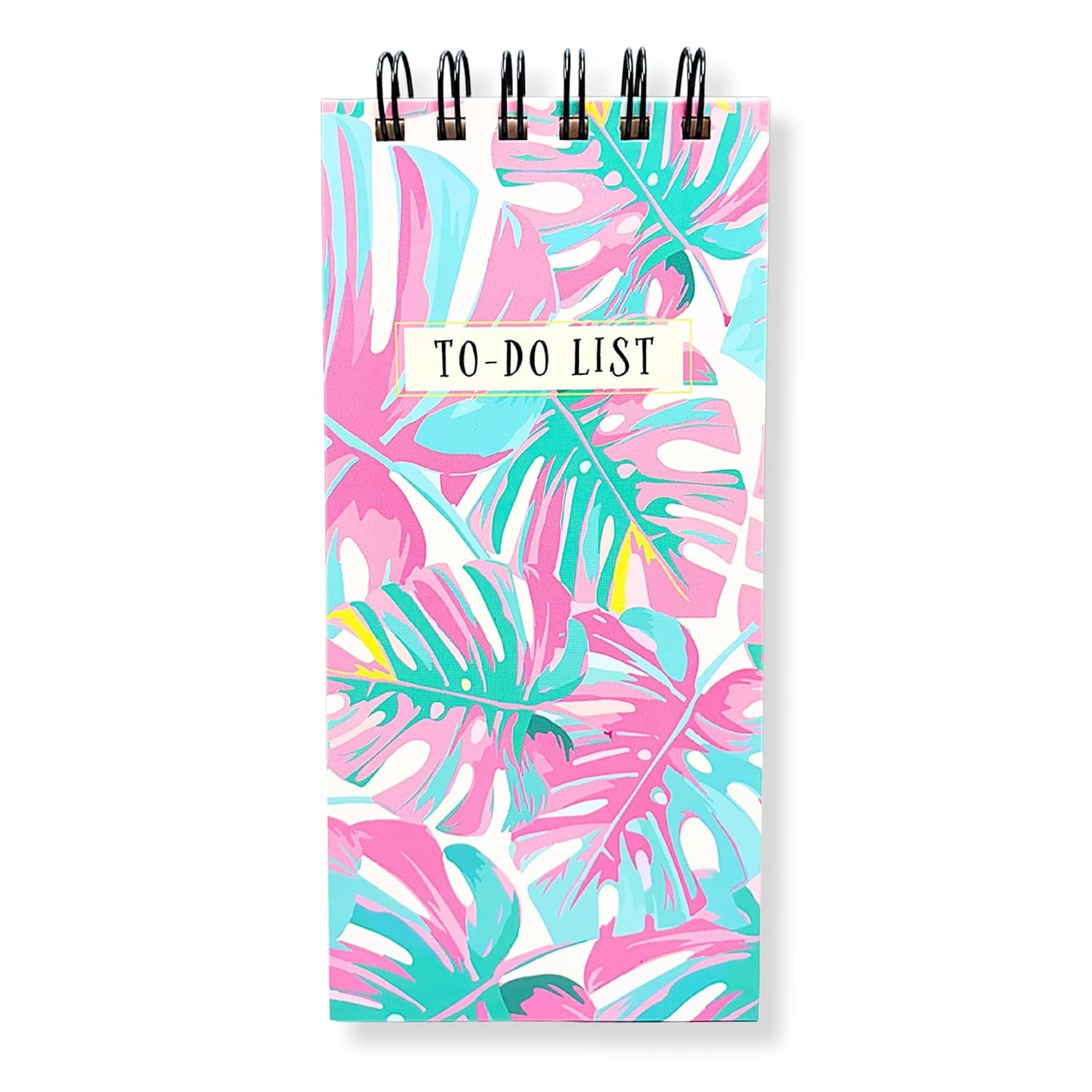 Articious Memo Pad Things to do Organizers Pack of 2, To Do List Wiro Pad for Kids, Students, Note Making, Checklist with 132 Sheets | 80 GSM | 19.8 x 9.2 cm | (Tropical Bloom)      Unknown Binding