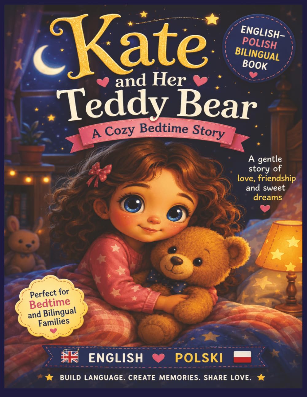Kate and Mr. Snuggles: A Polish-English Bedtime Adventure: A Cozy Bilingual Picture Book for Kids Ages 2–5 | Simple Polish & English Words for Little ... Heartwarming Polish-English Bilingual Story)