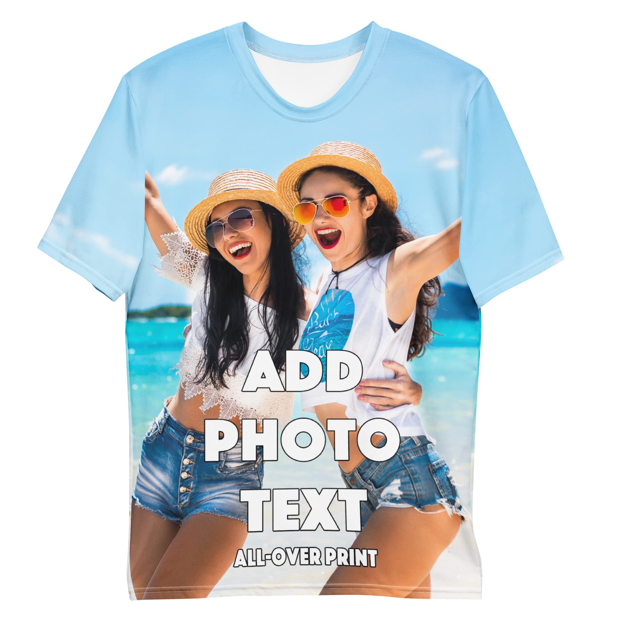 PranbooCustom T-Shirts, Cooling Fabric & Moisture Wicking for Unisex Adult丨Youth, Add Personalized Text · Photo · Logo