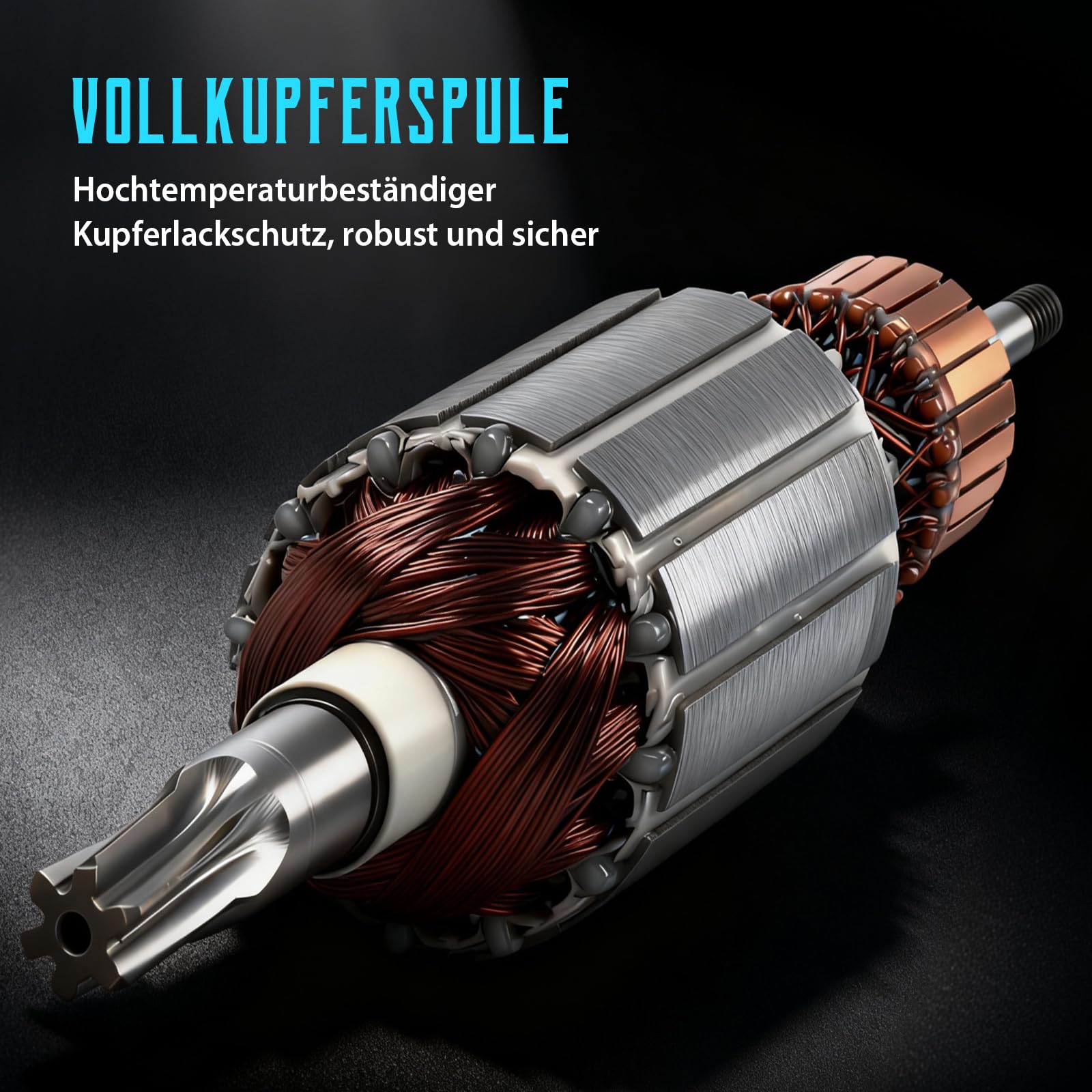 Rotor Stator Set,für Rotoranke und Kohlebürstenlager Ersatzsat,Ersatzteile Elektrowerkzeug,kompatibel mit Makita,für HR4001C HR4010C 513633-7 625758-6