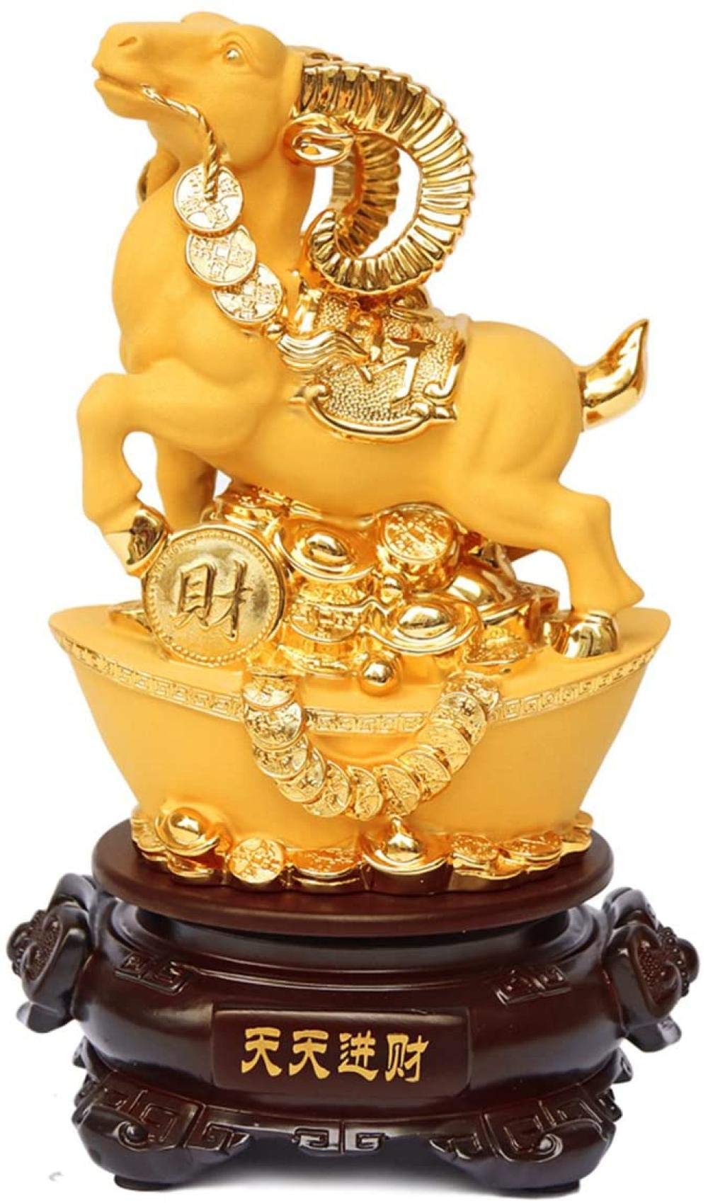 Cadeau de félicitations Feng Shui statue de fleurs pour mariage