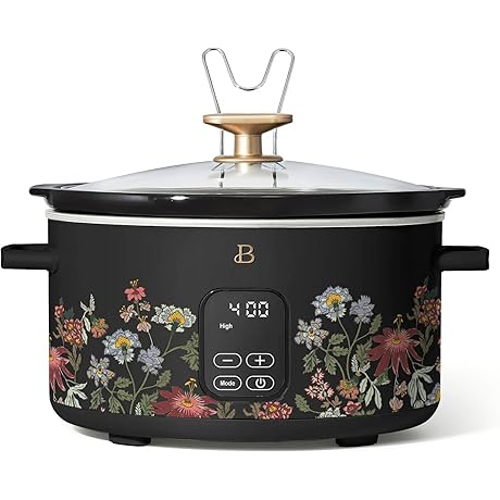 Drew Barrymore 6 Qt Programmable Slow Cooker (Wildflower)