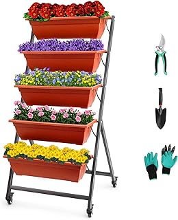 10 Front Yard Low Fence Ideas for Subtle Curb Appeal 4 EDOSTORY 4.5 FT Height Vertical Garden Planter Removable Brick Red Raise...