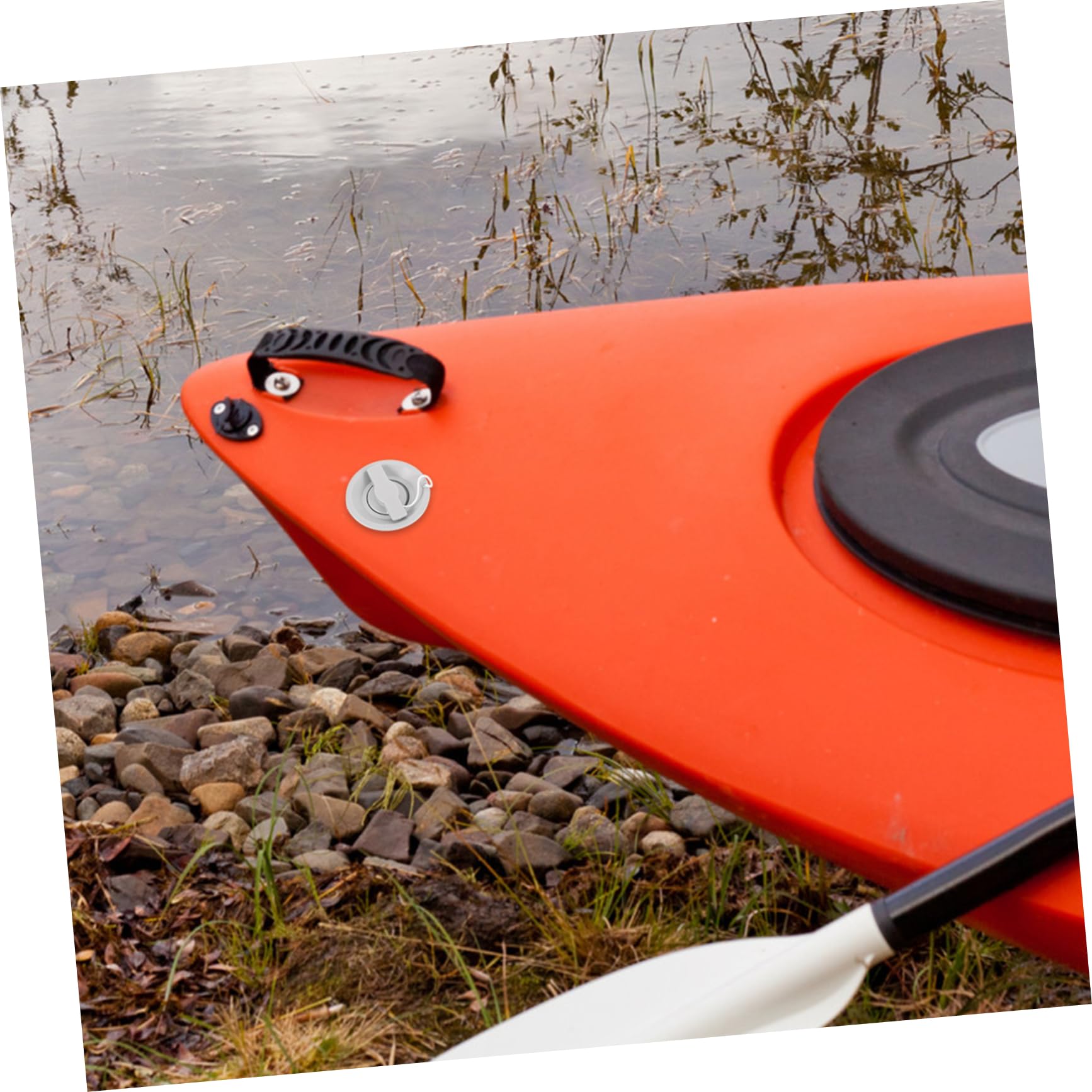 UPKOCH Valvola per Gommone Gonfiabile Accessori per Barche Marine Sicurezza Aria Barca Chiave Adattatore Pompa Kit Trop Kayak Adattatore per Valvole Spina per Kayak Plastica