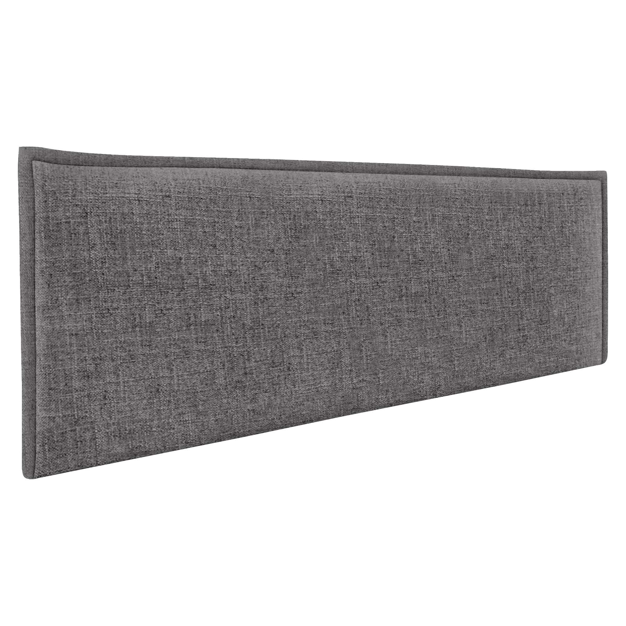 DHOME Solid Natural Linen Headboard with Trim Upholstered Headboard Bed Bedroom Modern Top Trending (Natural Linen, 160 x 105 cm with Legs (Beds 150/160)) — view 47
