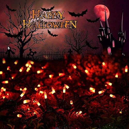 Miniatura 6 de BRIZLED - 100 unidades de luces de cadena para Halloween