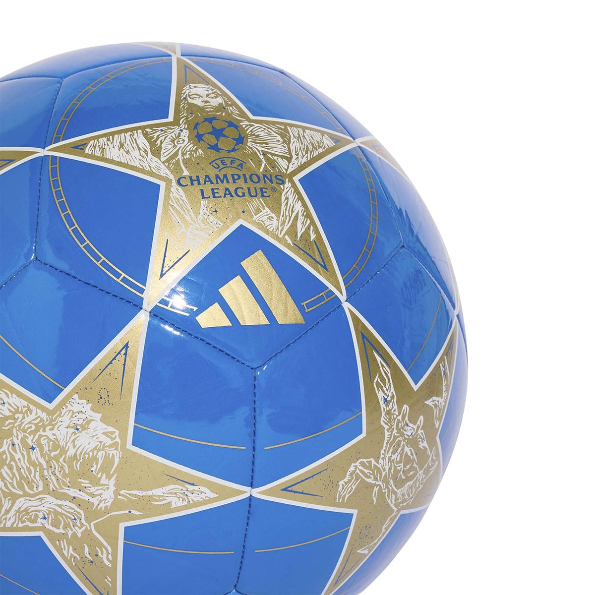Adidas UEFA Champions League Club Ball JP1535, piłka nożna, uniseks, niebieska, 5 EU