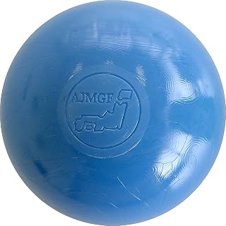 RUNFASS (ランファス) マレットゴルフ 単色ボール M-01 ブルー M-01 BL ブルー 75mm