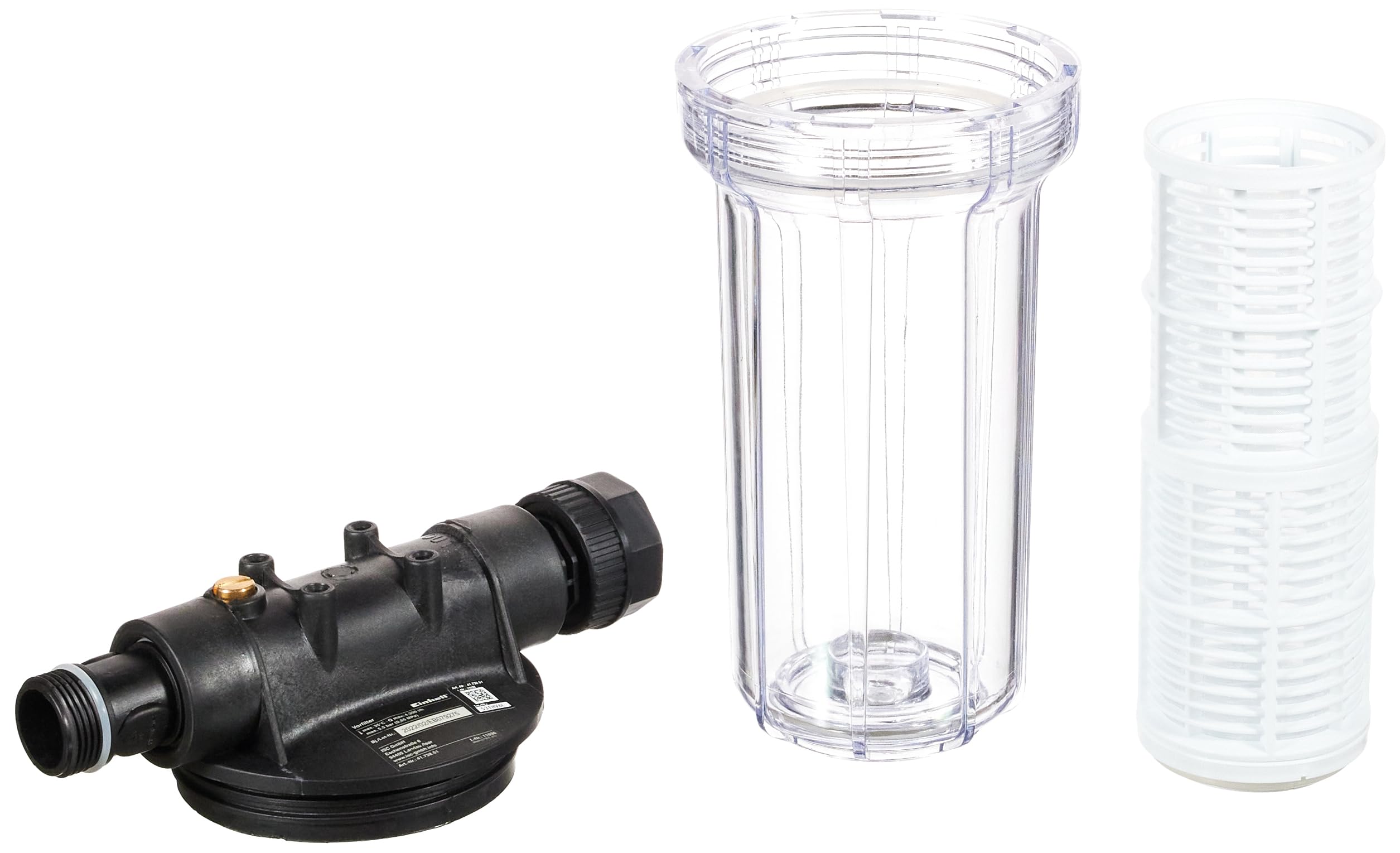 Einhell Filtro para Bombas 25 cm, Set de 8 Piezas