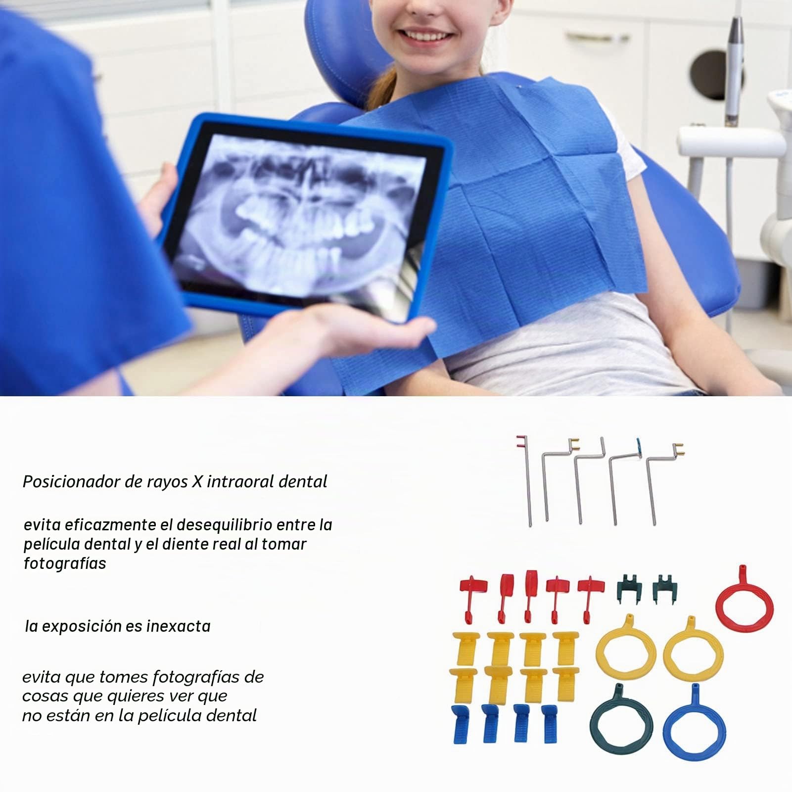 Posicionador dental de la radiografía, tipo dental completo dentales titulares dentales del sistema de posicionamiento XCP-DS del posicionamiento de la radiografía