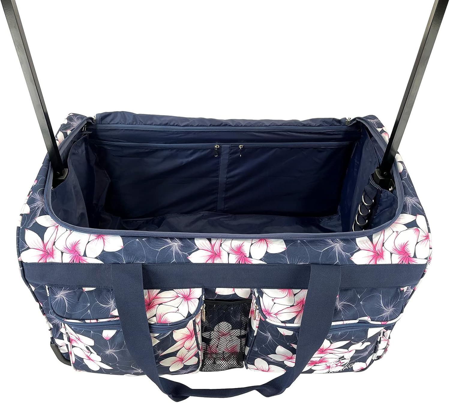 Backstage Dance Travel Bag with Garment Rack (Midnight Floral)