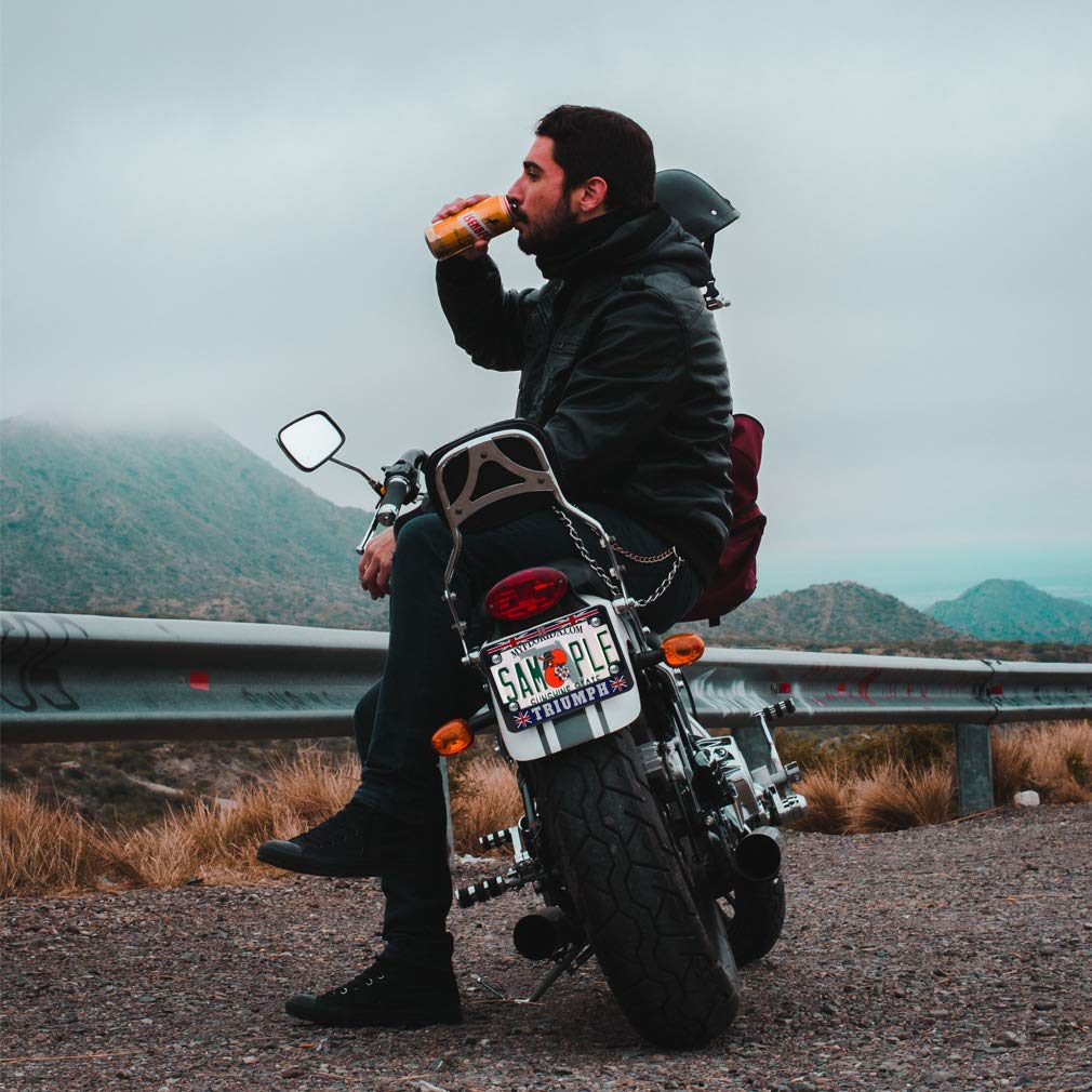 Amazon.co.jp: メタルインサート バイク ナンバープレート フレーム