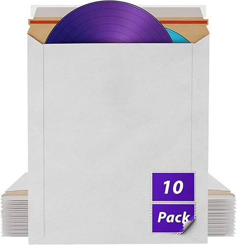 Vista 30 de Sobres rígidos de papel kraft marrón natural, 20 x 27 pulgadas. Paquete de 5 sobres de cartón. Sobres resistentes y planos con cierre autosellado.