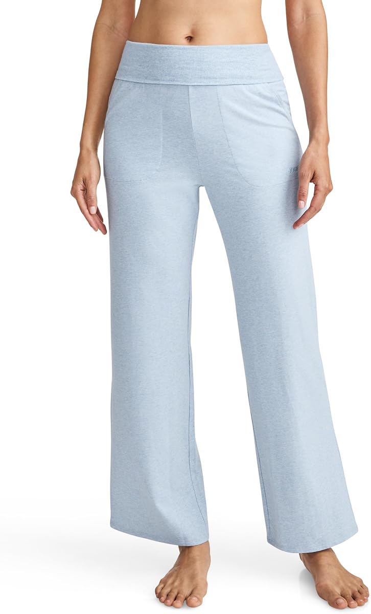 Pantalón de mezcla modal de algodón suave al tacto para mujer