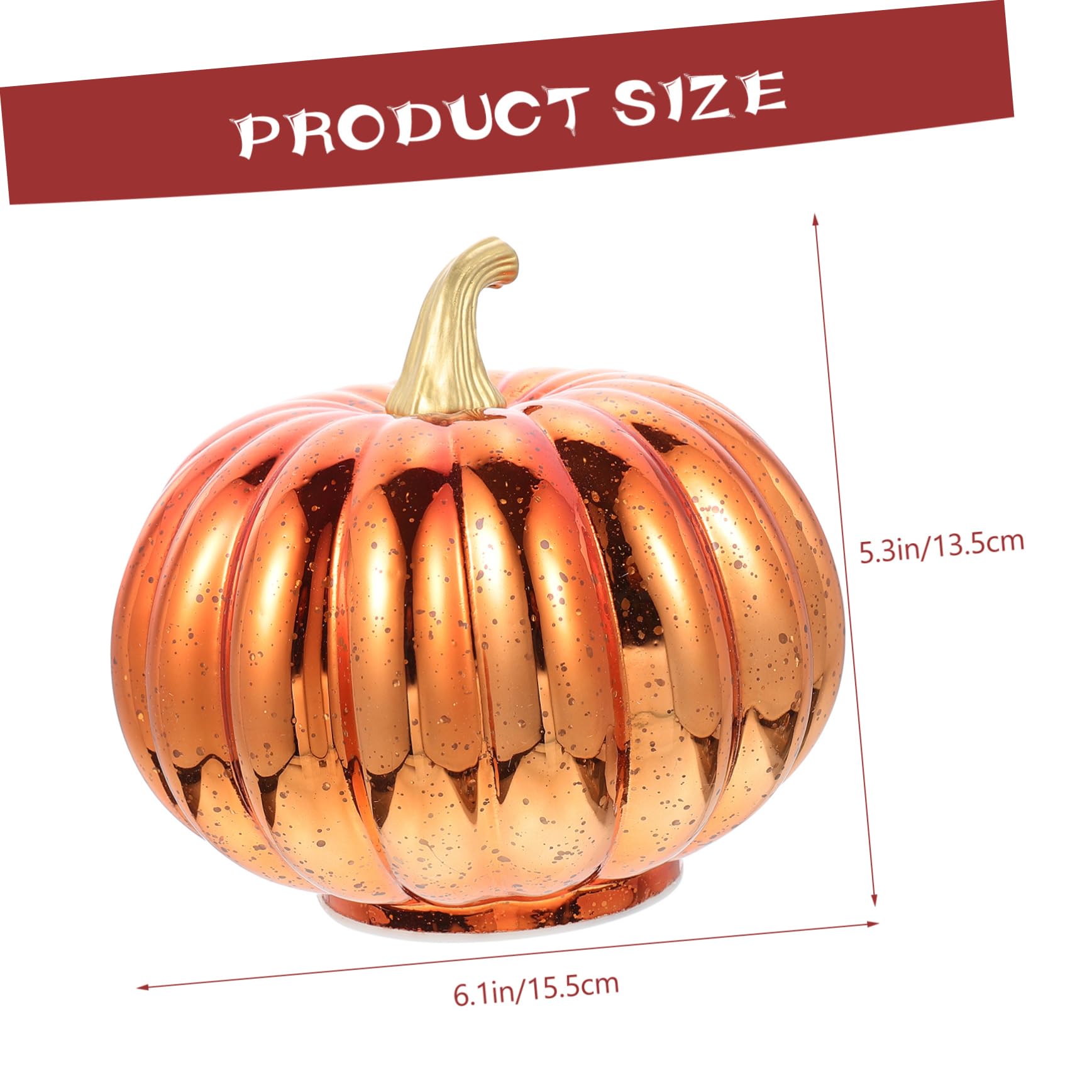 Garneck Halloween Light Pumpkin Night Lamp Battery Powered Decor for Festive Atmosphere Unique Halloween Ornament Decorative Lantern for Home Parties and Gatherings