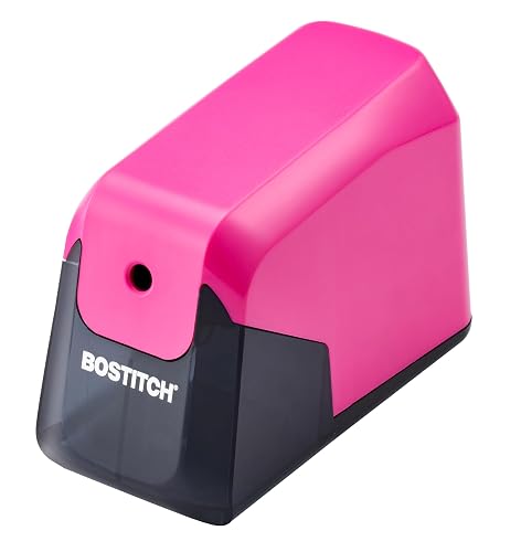 Bostitch Office Battery Pencil Sharpener, 4X Longer Cutter Life, Tip