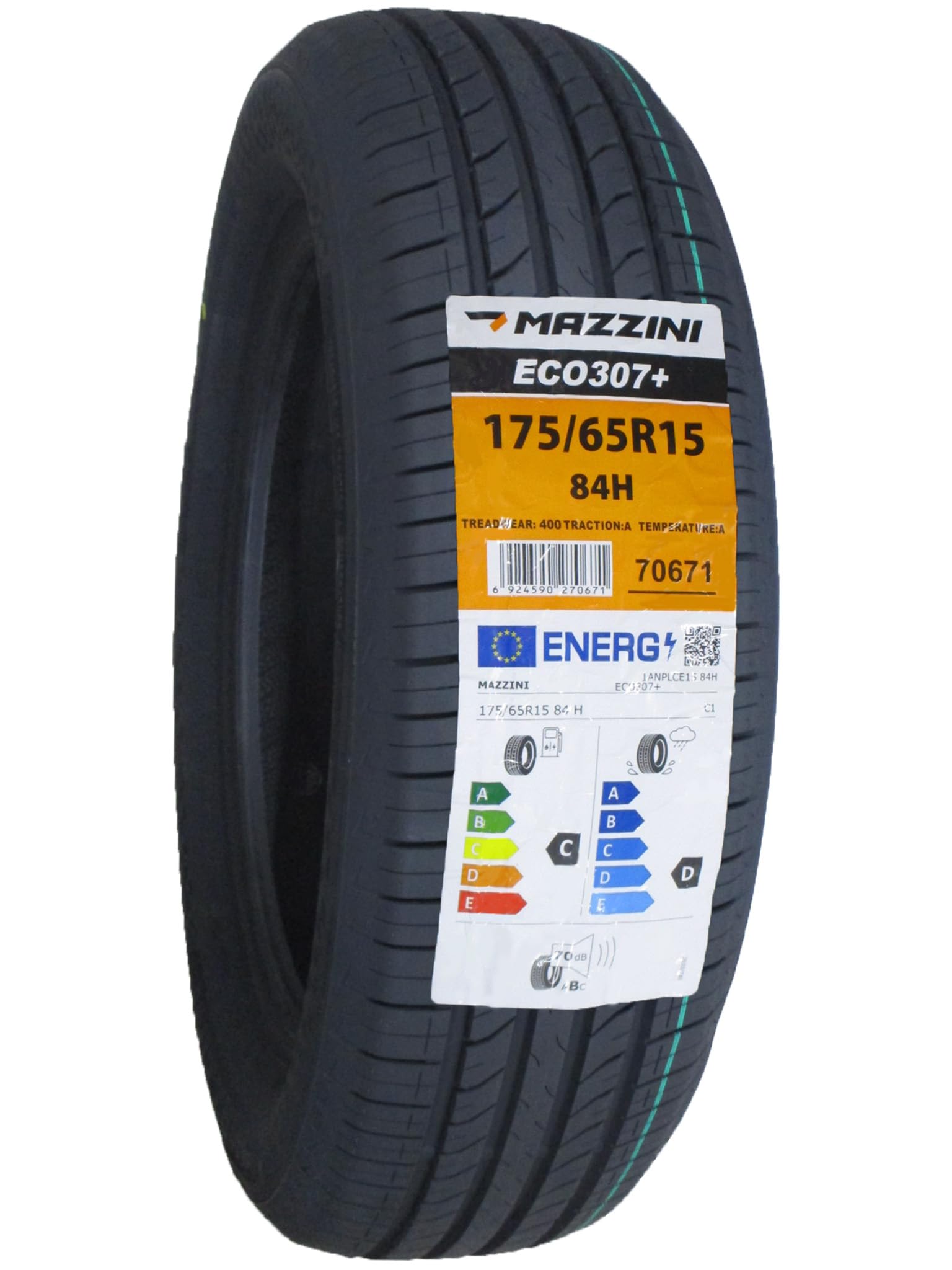 Amazon.co.jp: MAZZINI(マジーニ) サマータイヤ ECO307+ 175/65R15 84H