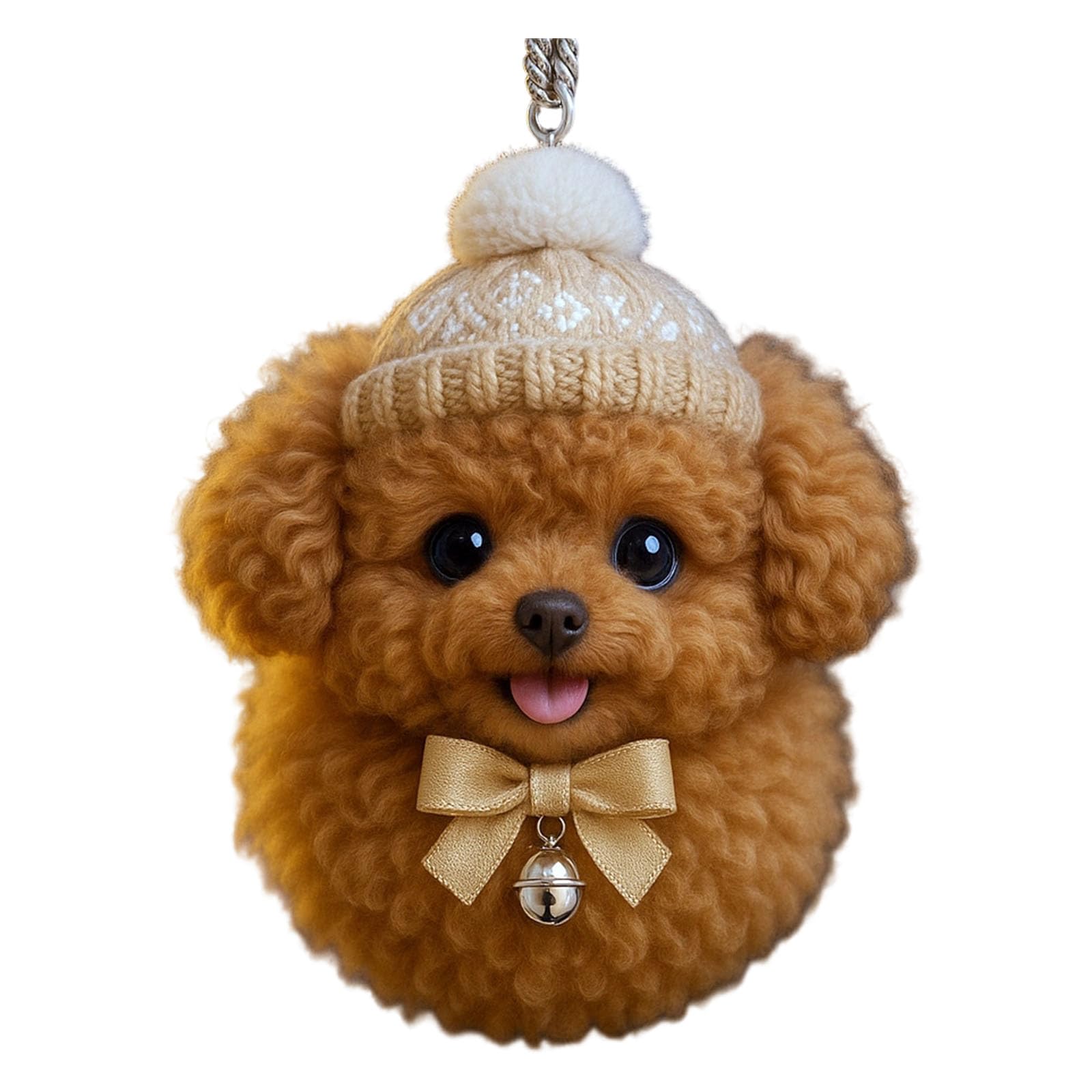 CAZSTYK Festives Pet Charm Decoration Creating Joyfulness Atmospheres in Pet Environment and Home Decoration Llaveros Mochilas