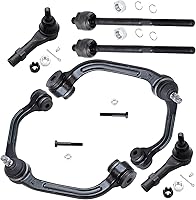 Vista 26 de Detroit Axle - Kit de extremo delantero para Chrysler 300 Dodge Charge 2011-2018 Challenger, 2 brazos de control traseros inferiores, 2 barras