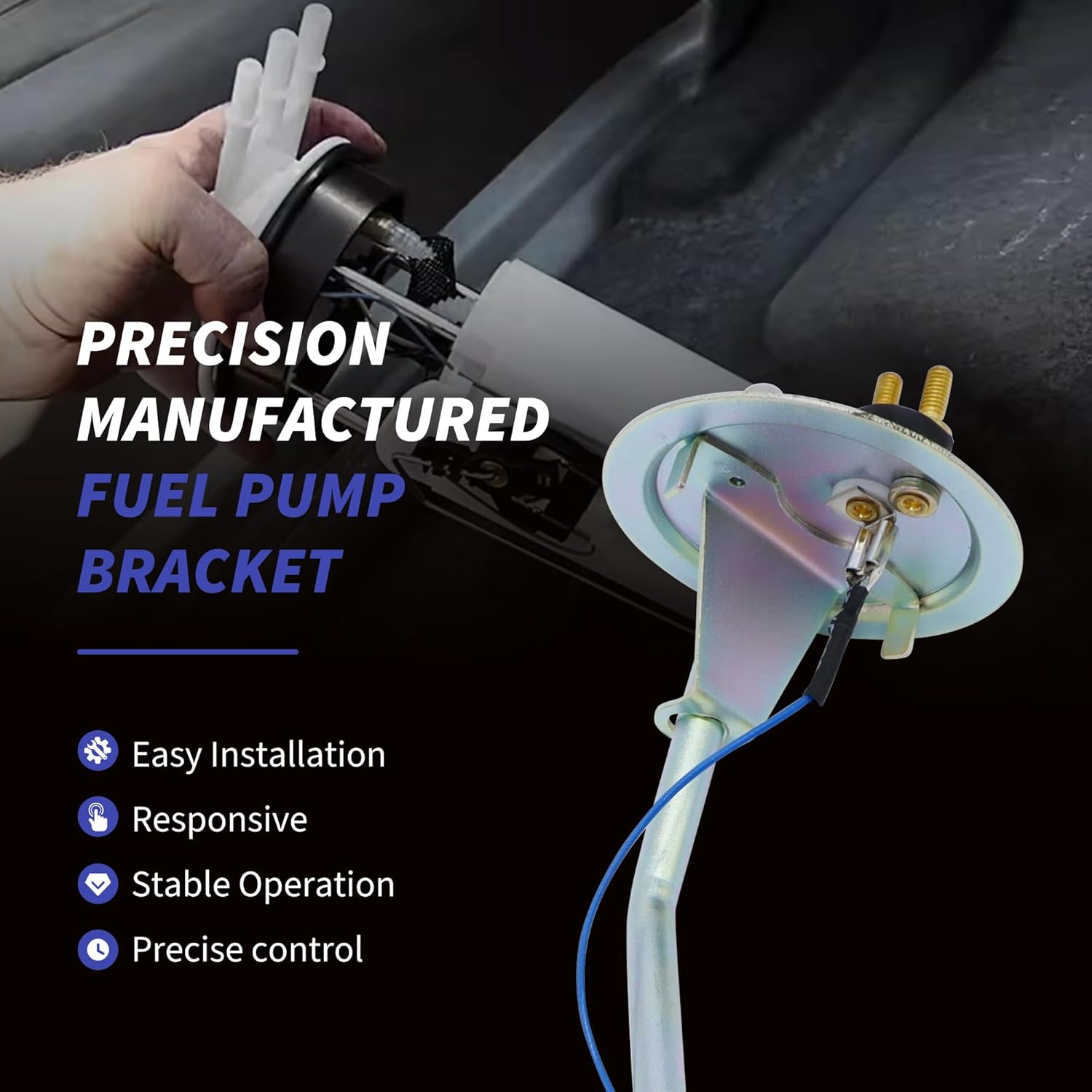 HiSport 692-155 Fuel Tank Sending Unit - Compatible with Ford F-100 F-150 F-250 F-350 Replaces FG73A E0TZ9275A