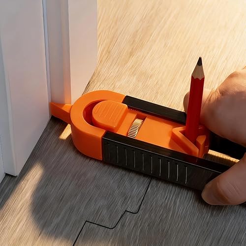 Precision Woodworking Tool Set with Locking Mechanism Adjustable Irregular Curve & Contour Marking Ruler Woodworking Tools and Accessories