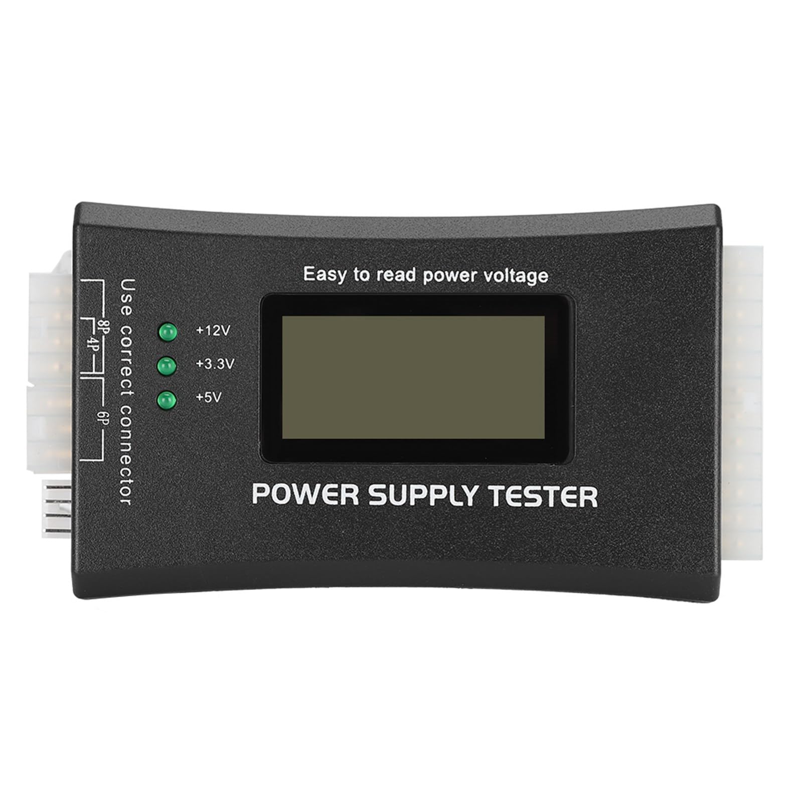 Ejoyous ATX Power Supply Tester, Computer PSU Tester PC Power Tester with LCD Display Automatic Buzzer Alarm, for ATX BTX ITX TFX Power Supply Testing