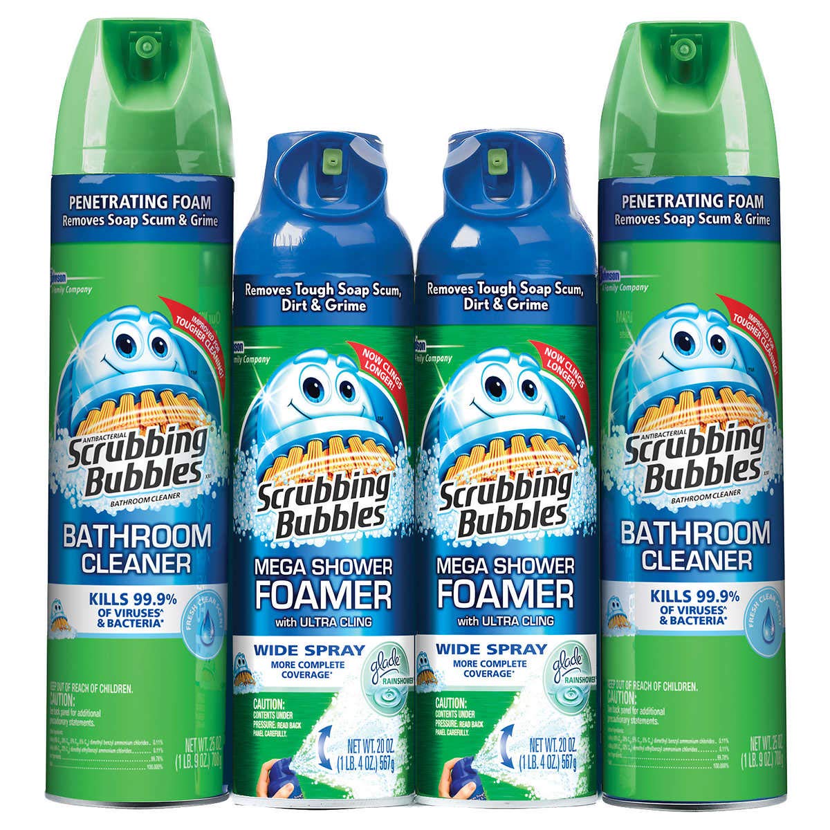 Scrubbing Bubbles Combo Pack, 90 Ounce Health & Household
