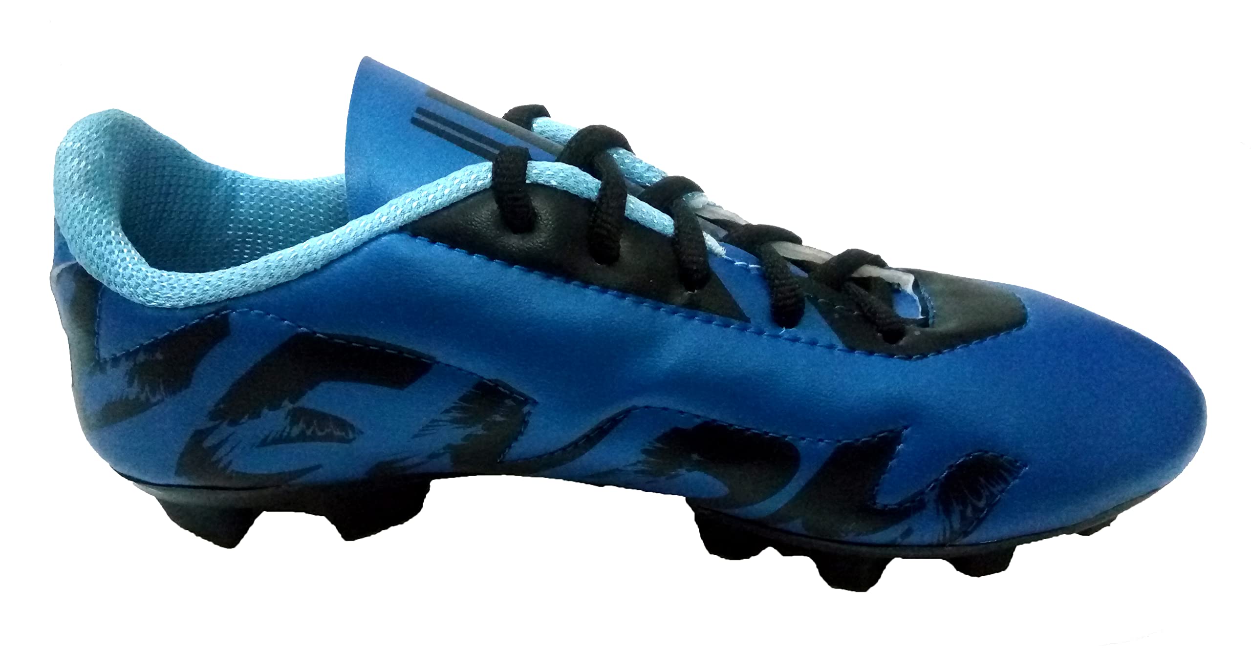 optimus FX 73 Inspire Hyper Venom Football Studs Cricket Studs Running Studs Synthetic Leather Shoes with PU Sole - Size 10 (Yellow)-picture-11