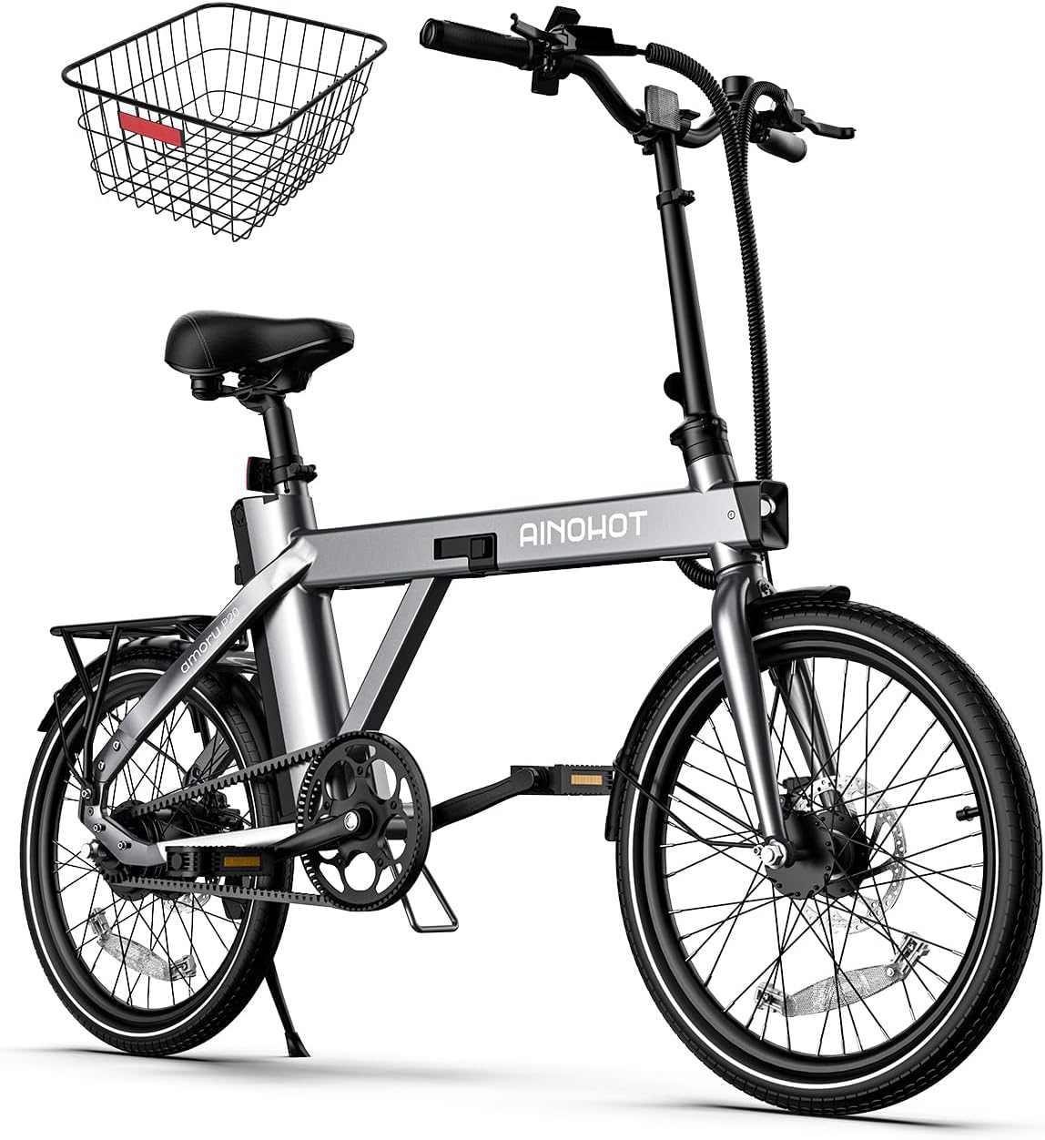 電動アシスト自転車 250W低騒音モータ