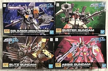 Amazon | 未組立プラモデル 1/144 HG 初期GAT-Xシリーズ5機セット