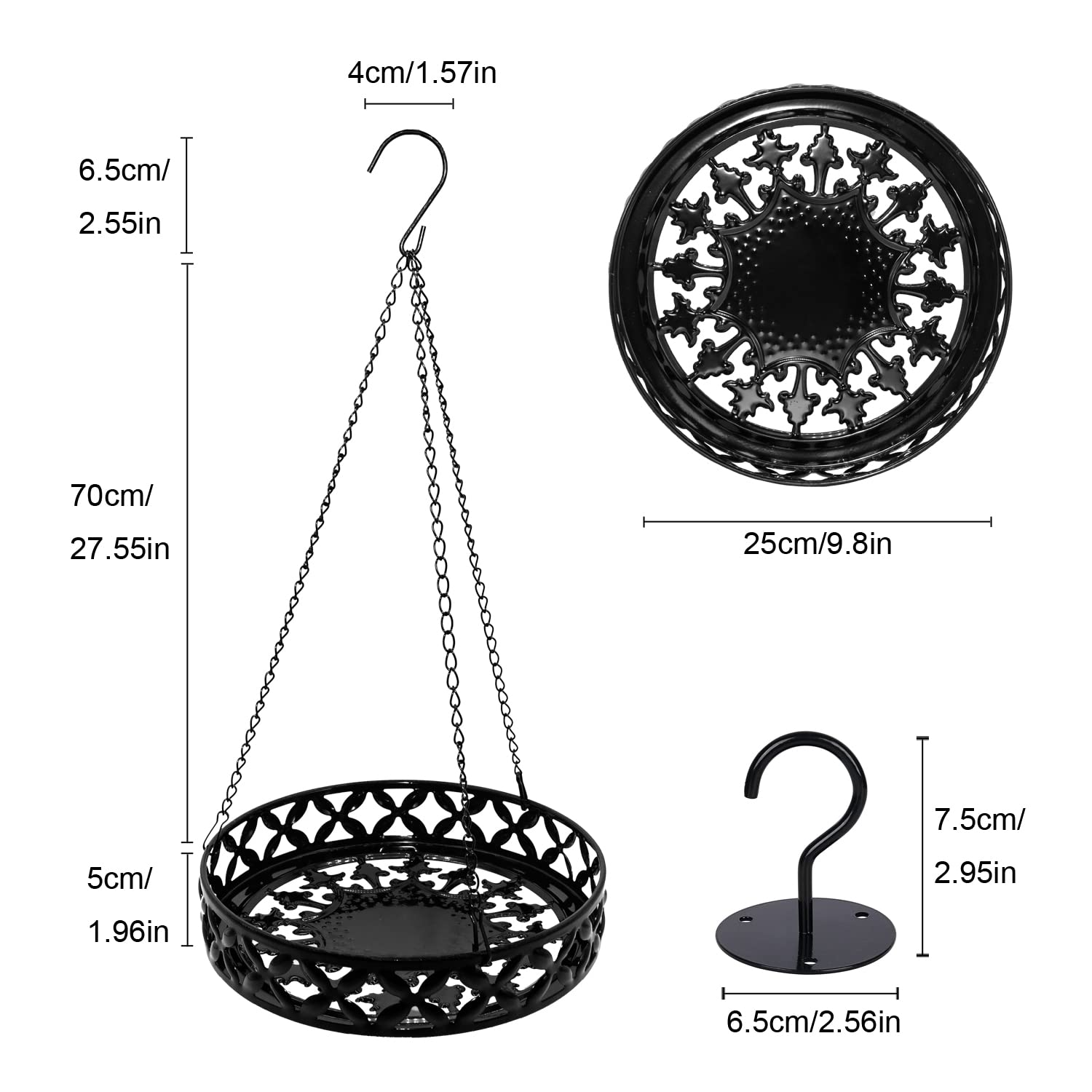 Amazon.co.jp: ARTORA メタルプラントハンガー モダンな植物吊り下げ