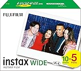 instax WIDE instant film 50 shot pack, White Border, suitable for all instax WIDE cameras and printers