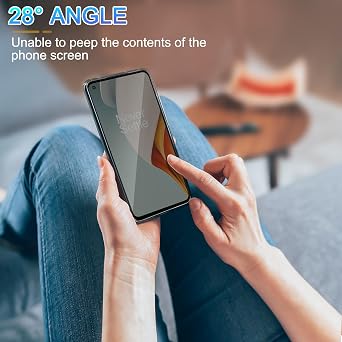 3 Pack Privacy Screen Protector for OnePlus Nord N100