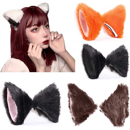 Amazon Party City けもみみピン コスプレ 白ねこ ユニセックス 白 おもちゃ おもちゃ