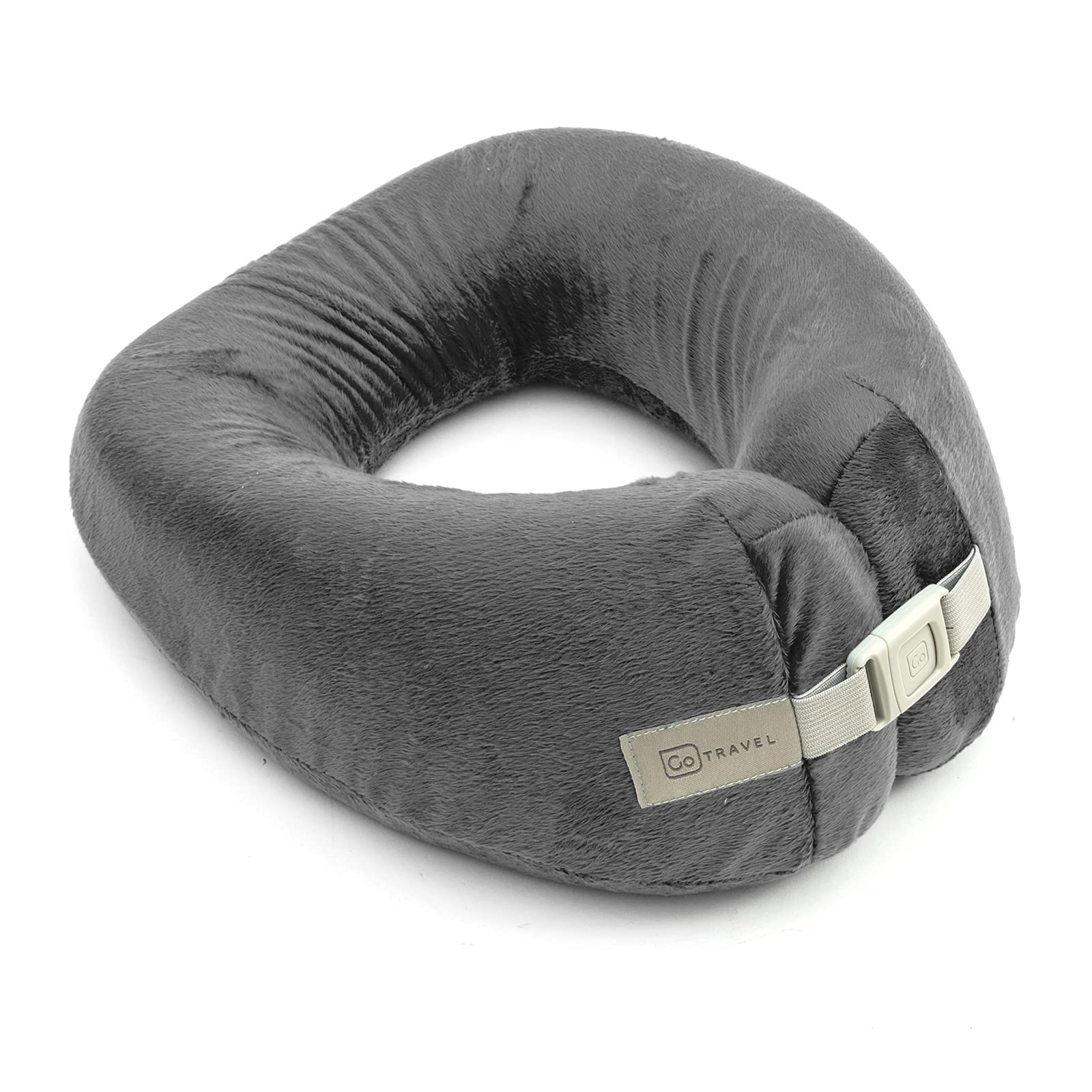 Petrolscooter Blue Distributed Go Travel Memory Foam Compact Comfort Support Ergonomic Neck & Chin Pillow