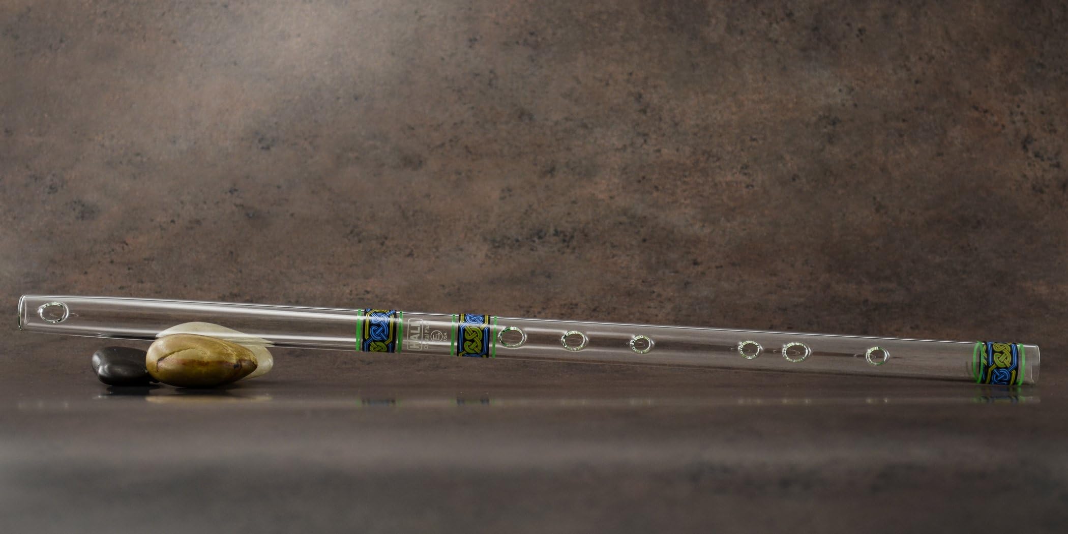 Hall Crystal Flute 12192 - Inline Glass Flute in Eb - Dundee Celtic