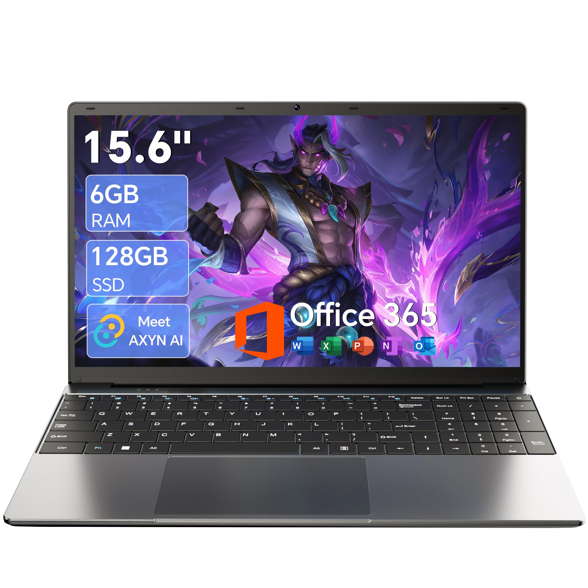 AKCHART 15.6 Inch AI Laptop