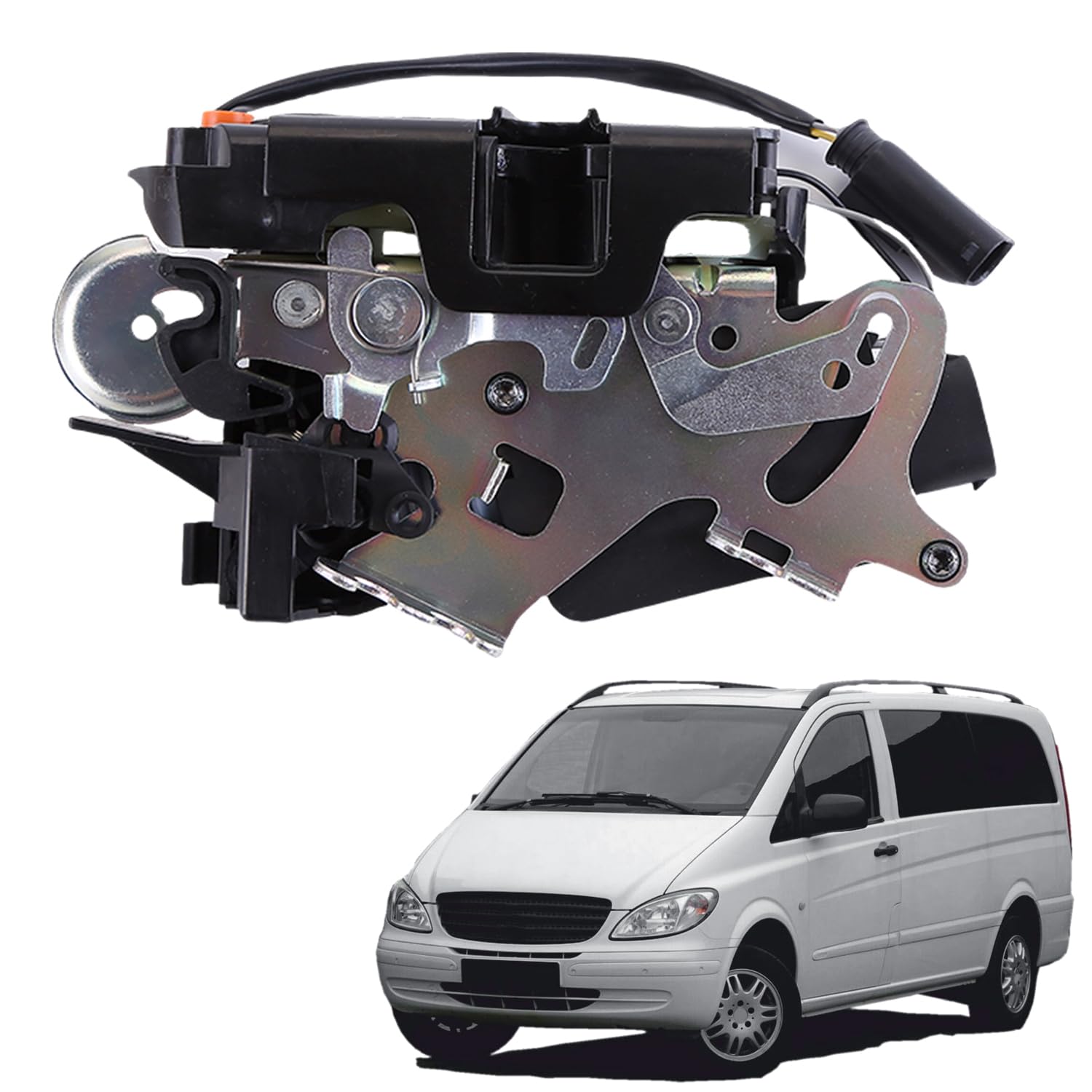 LICHENGTAI A6397300735 Servomoteur de serrure de porte pour Mercedes W639 2003-2014 Actionneur de verrouillage de porte coulissante droite 2797260099