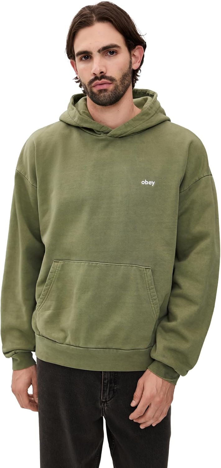 OBEY Men's Lowercase Pigment Hoodie
